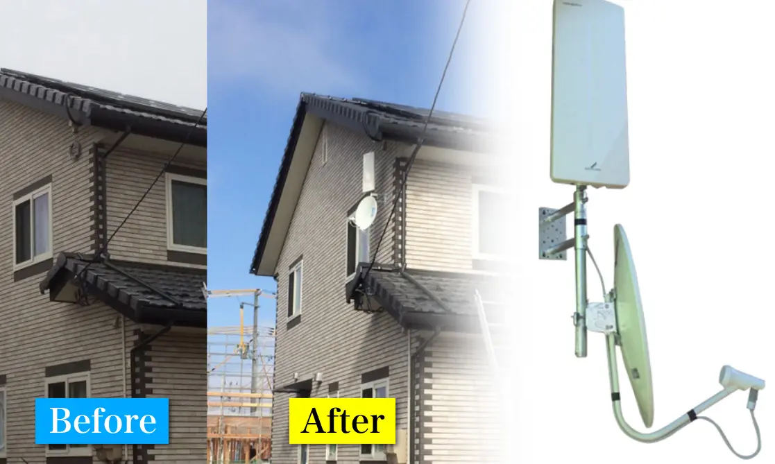 アンテナ工事